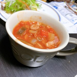 お野菜たっぷり！ミネストローネ♪